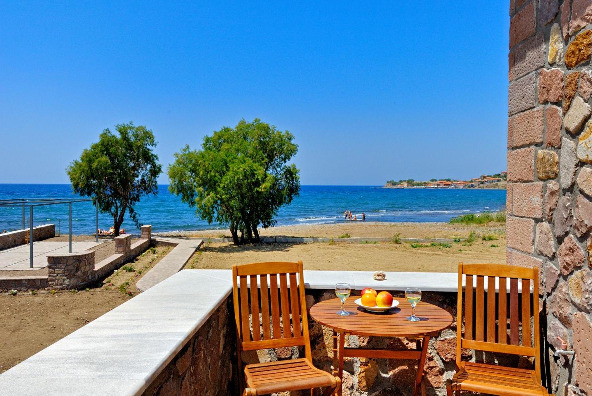 Michaela Beach Houses 米蒂姆纳 外观 照片